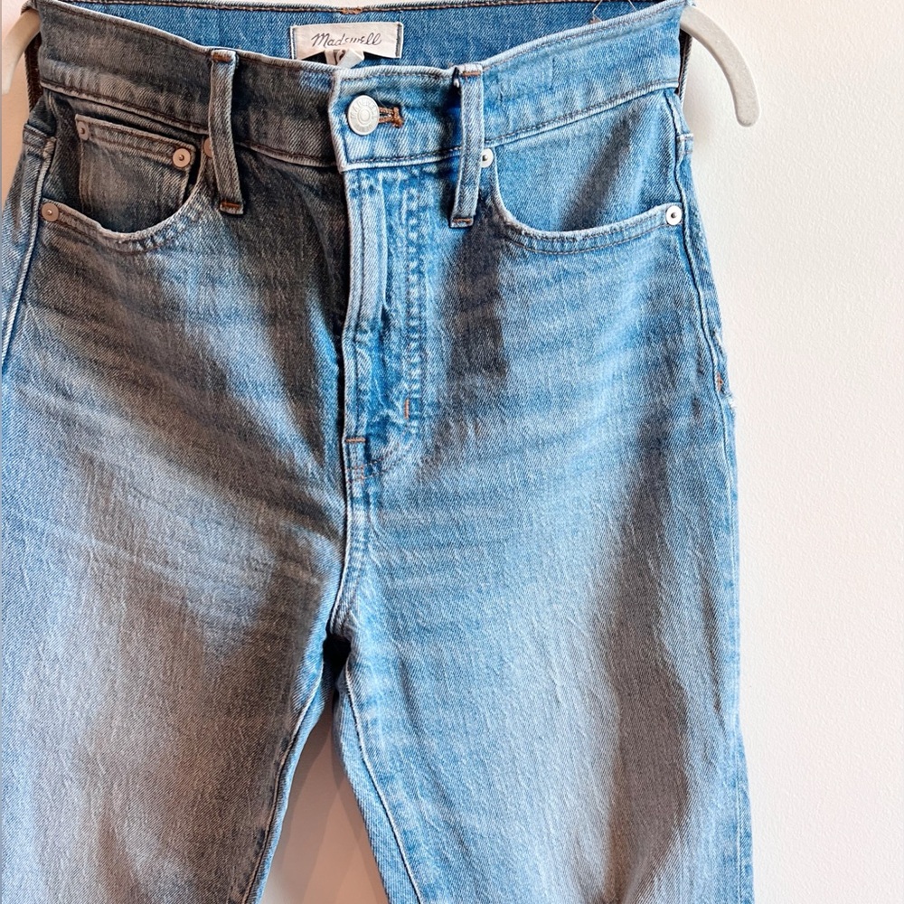 Madewell Blue Distressed Women Jeans